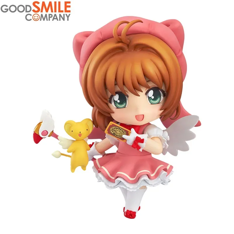 

In Stock Original GCS Good Smile Nendoroid Card Captor KINOMOTO SAKURA Anime Action Figure PVC Collection Model Toy for Gifts