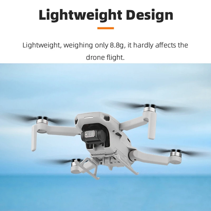 معدات الهبوط ل Mavic Mini ، 2 ، Mini SE ، الإفراج السريع ، ارتفاع الساق الممتدة ، ملحقات الحامي