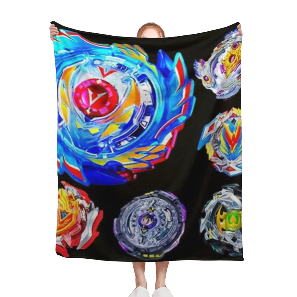 Beyblade  Comfortable Flanne Blanket Comforter Flannel Soft throw Blankets Warm Home and Decoration