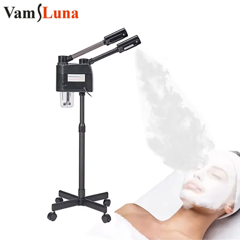 

Профессиональный отпариватель для лица с горячим и холодным спреем — двухрежимный нано-пароварка для глубокого очищения, увлажнения и подтяжки кожи (Salo