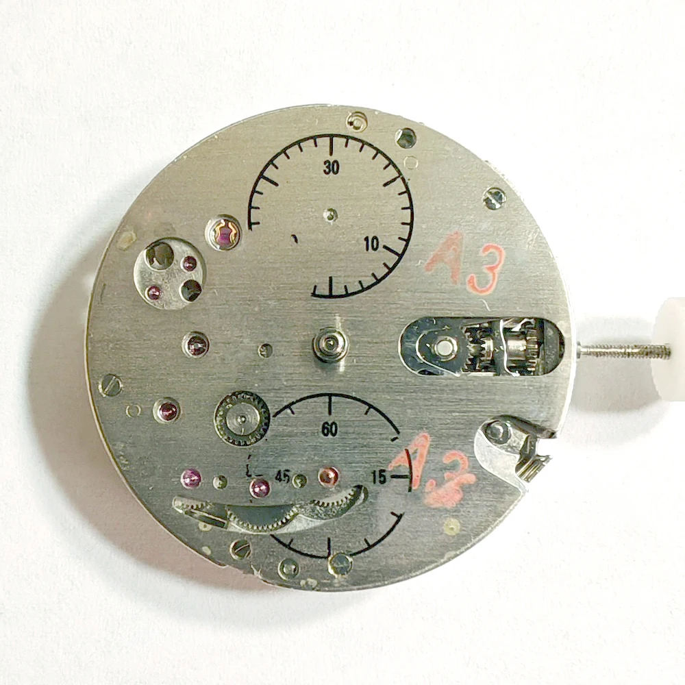 Dandong 7750 Chrono Automatic Mechanical Movement 5 Hands Thickness 7.15mm Diameter 30.40mm