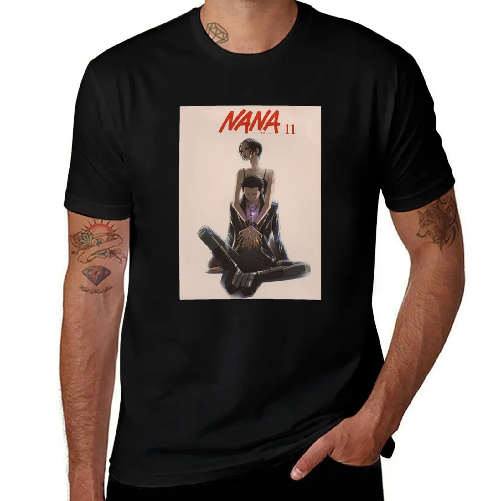 Nana Osaki and Ren Honjo Spread #3 T-Shirt Plus Size Summer Casual T-Shirt