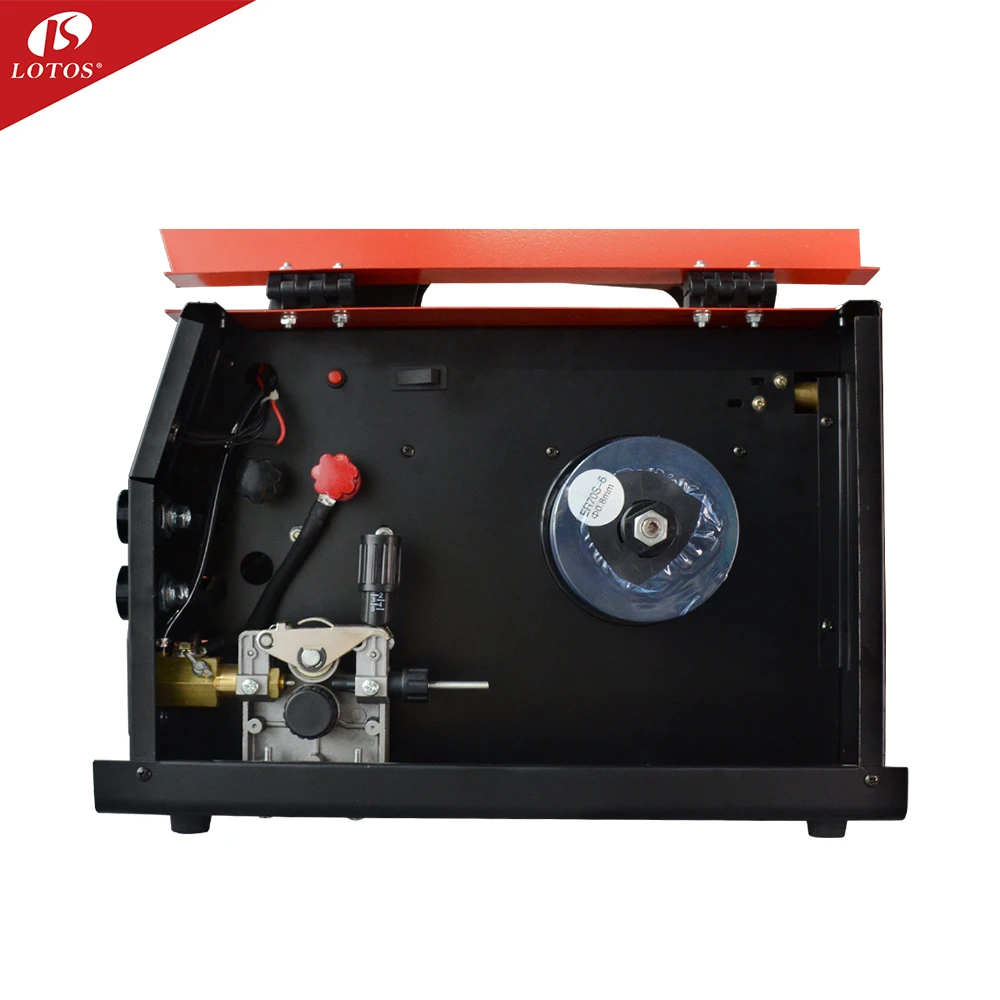 LOTOS MIG175 Small Welder Mig Co2 Welding Machine Price With Flux Cored Wire Feeder For Black Friday Sale Gift