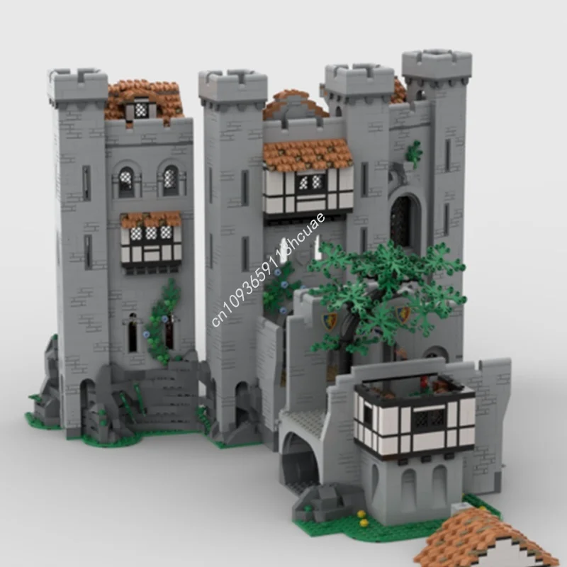 3962 pçs moc leão cavaleiro castelo expansão o modelo blocos de construção presentes natal construção diy brinquedos criativos idéia tijolo