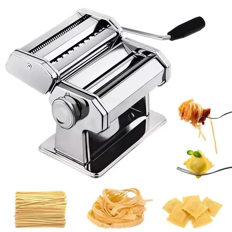 Multifunctional Commercial Household Full-Automatic Dumpling Wrapper Manual Noodle Rolling & Pressing Machine Food Processing