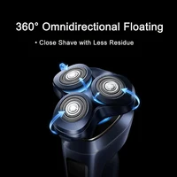 Rasoir électrique MIJIA Pro – 360 °   Tête flottante, double anneau de verrouillage, écran couleur intelligent, IPX8 résistant à l'eau et à la poussière, USB-C, rasoir à longue autonomie 2