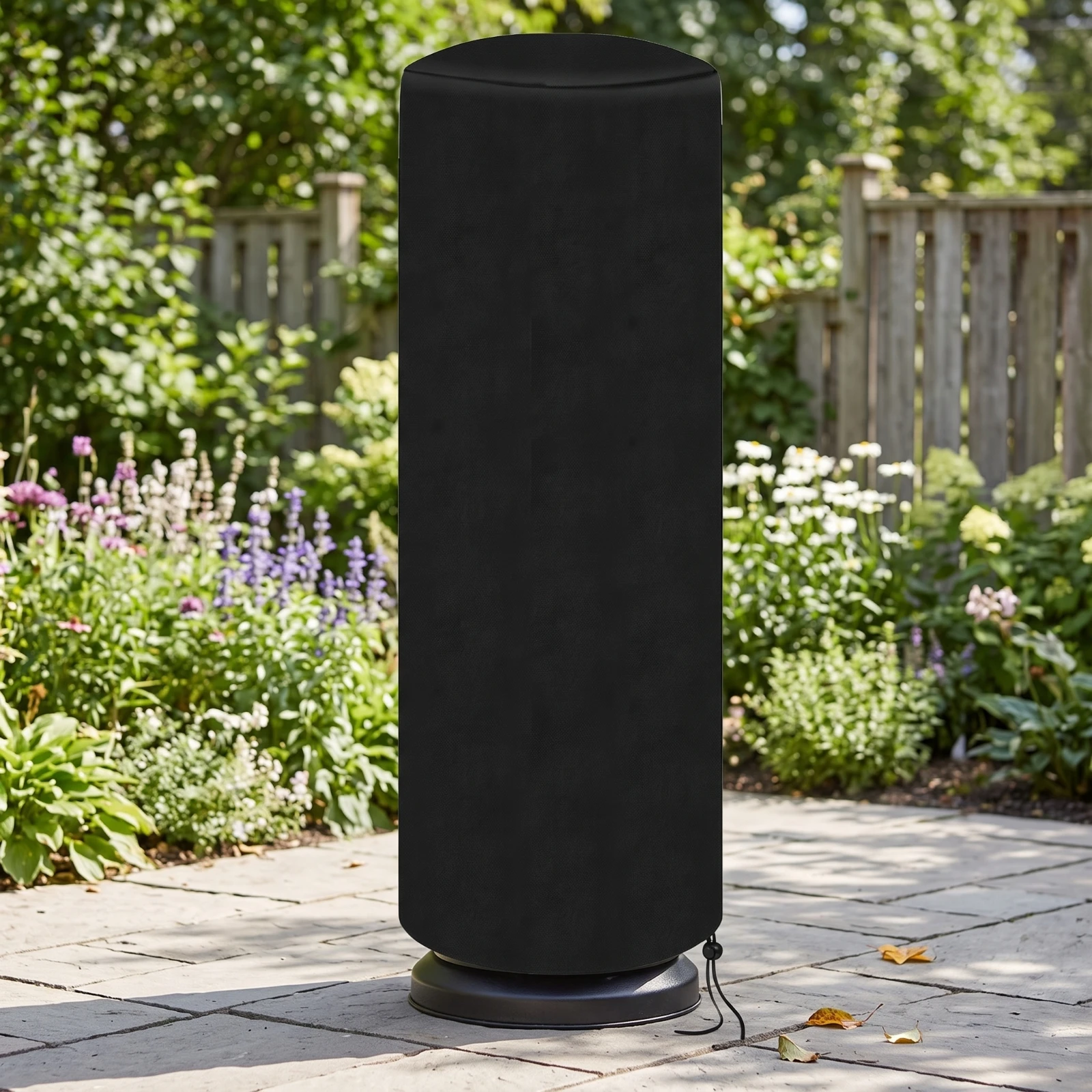 Outdoor Heater Cover Waterproof Patio Heater Cover Dustproof Easy to Use for Backyard
