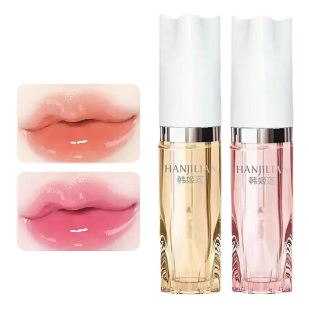 Thermochromic Lipstick Lightweight Tinted Plumping Oil No-Sticky Glow Nourishing Lip Hydrating Up Make L6D3