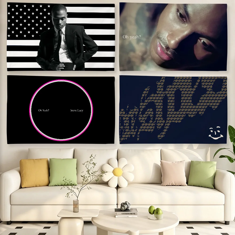 Singer S-Steve Lacy OH YEAH Music flag For Living Room Home Dorm Decor Wall Outdoor Camping Party Banner Gifts