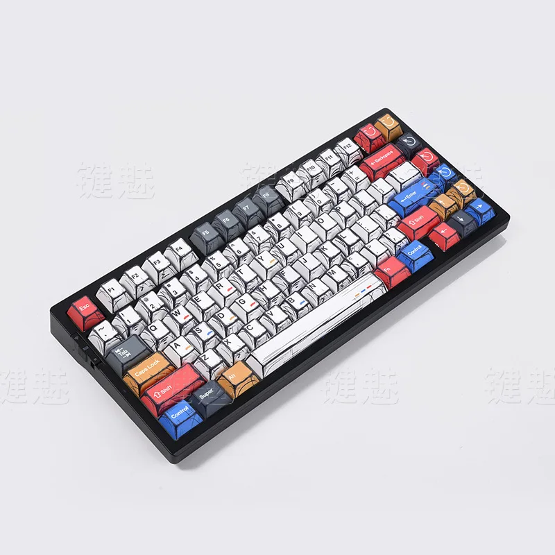 Classic mixed lamp diffuse change keycap [bagged] original height full five-sided thermal sublimation mechanical keyboard keycap
