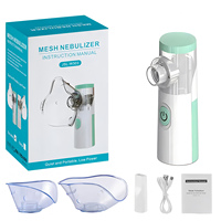 USB Medical Silent Mesh Nebulizer Handheld Asthma Inhaler Atomizer for Kids Adult Health Care Mini Portable Humidifier