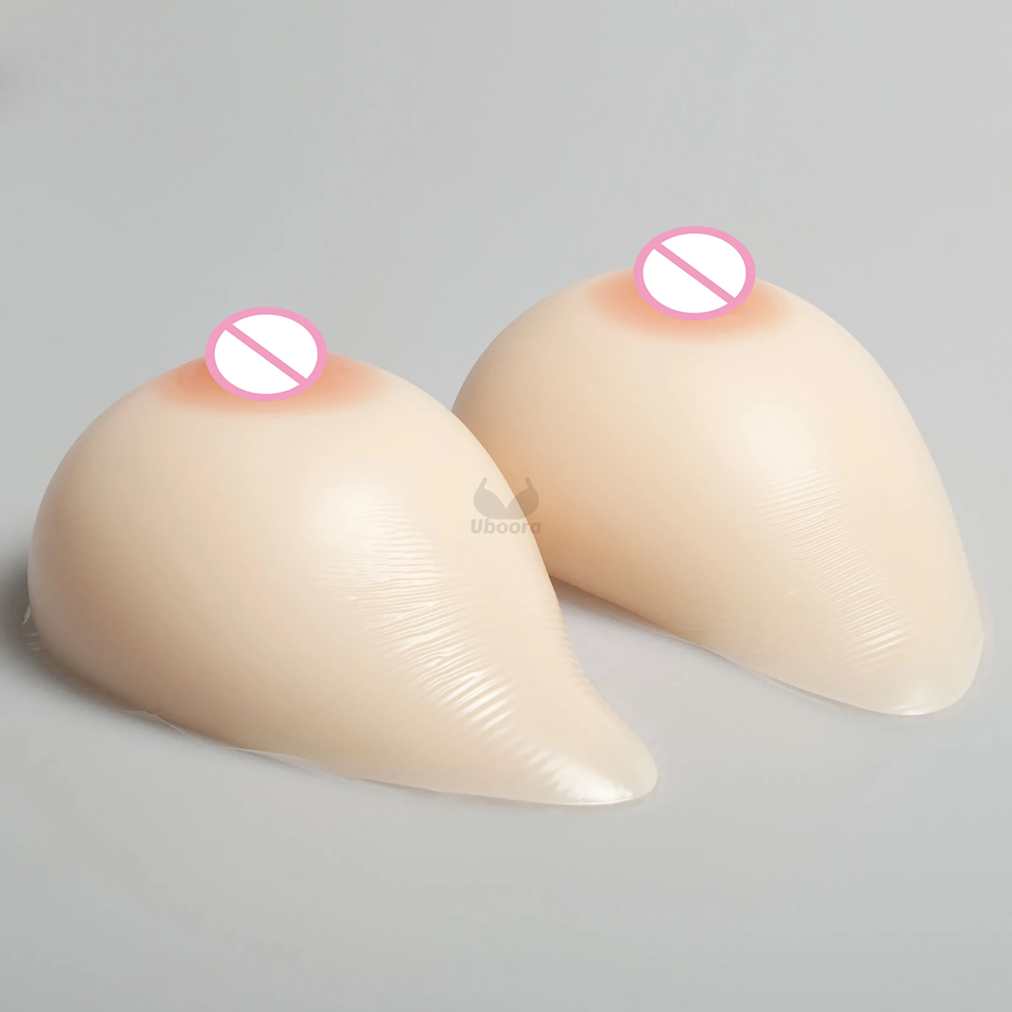 1pair Realistic Artificial False Silicone Chest Bust Tits Sexy Breast Boob Enhancer Cross Dresser