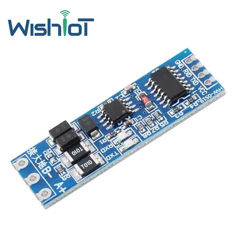 10PCS TTL to RS485 Module HW-519 485 to Serial UART Level Converter with Auto Flow Control for Microcontroller 3.3-5V Compatible