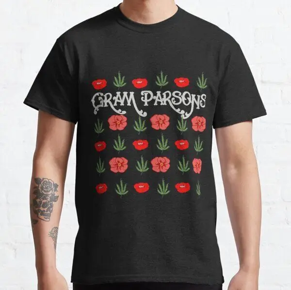 NWT Gram Parsons And The Fallen Angels Unisex T-Shirt  High Quality 100%Cotton Short Sleeve