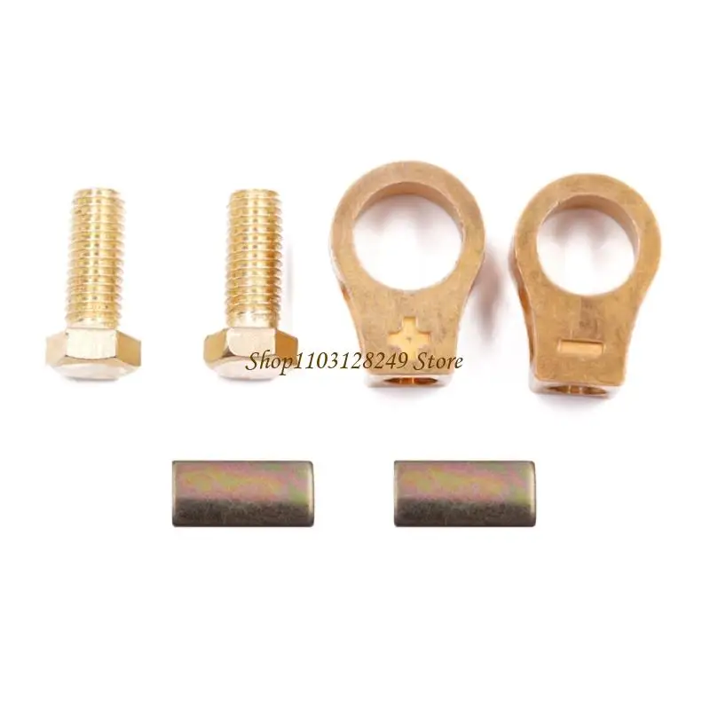 

N5KD Professional Battery Cable Terminals with Brass Contacts Terminal Electric Connectors for Best Energy Transfer