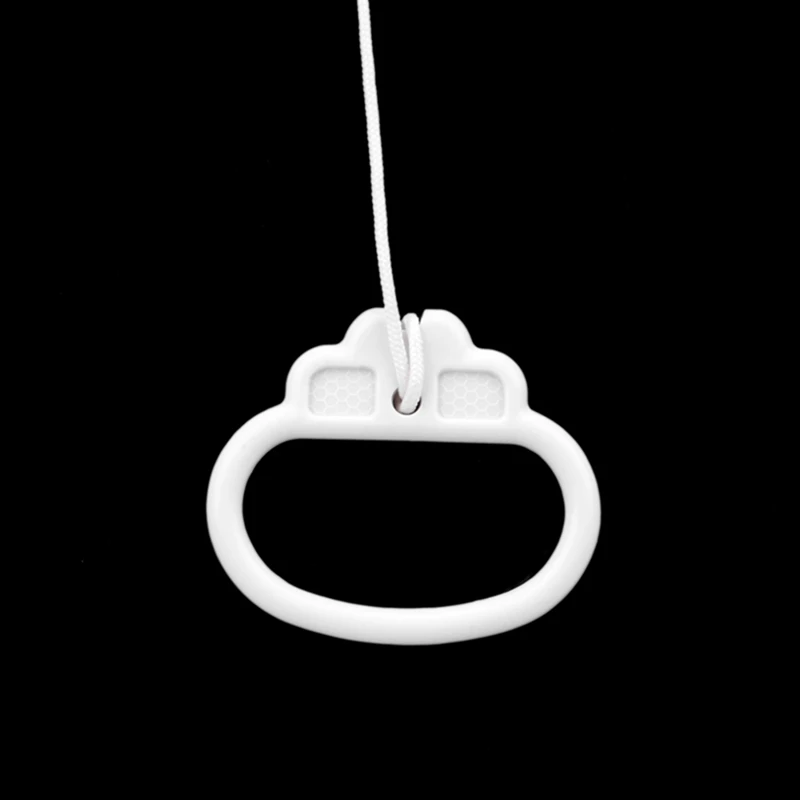 Pull String Cord Music Box White Kids Bed Bell Rattle Gifts Bed Bell Ringing Toy Gift Parts Accessories 1 Pcs