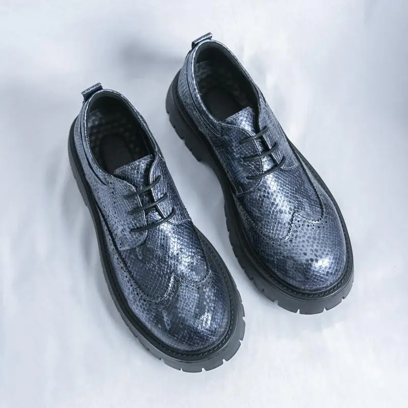 

Party Men's Shoes British Business Dress Casual Leather Shoes Men's Black Groom Wedding Business Dress Leather Shoes