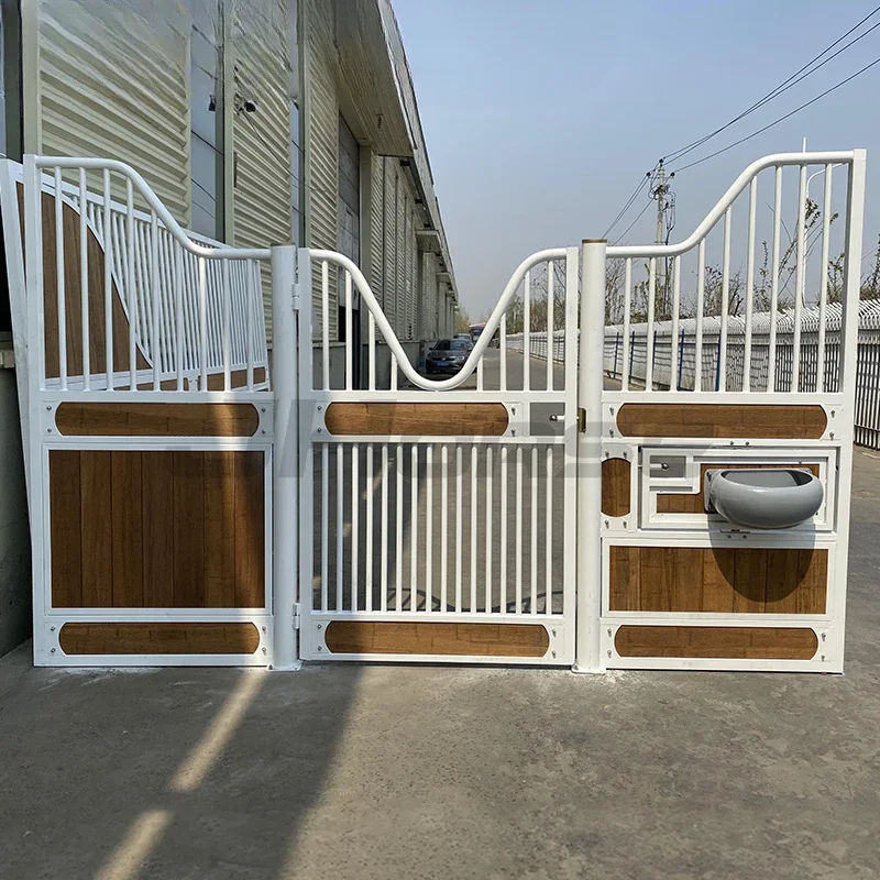 Farm Mobile Cheap Portable Metal Design Horse Box Stable Fronts Stall for Sale