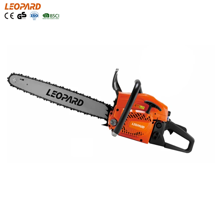 LEOPARD 45cc Gasoline Chain Saw 16 Inch 4500D Anti-vibration Tiger Steel Chain Saw Chainsaw Machine Spare parts available