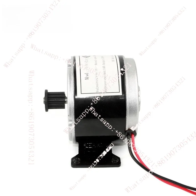 

24V 250W High Speed Brushed Motor MY1016 Belt Drive HTD-5M Pulley Electric Small Scooter