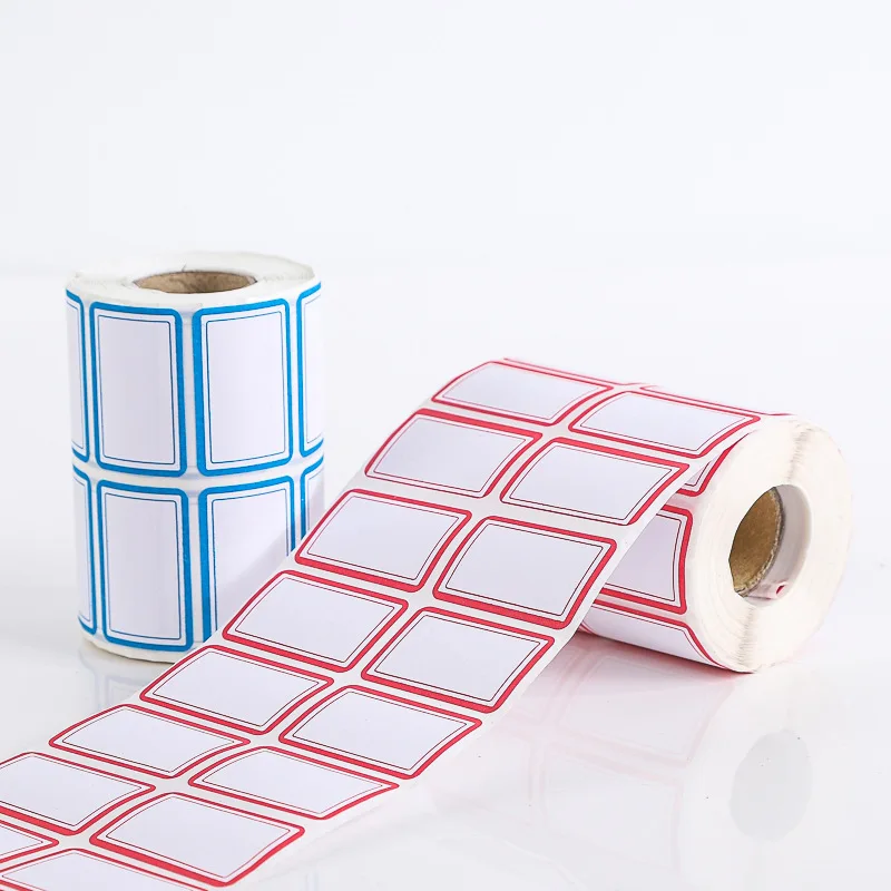 Roll label sticker, mouth pick-up paper, self-adhesive note sticker, self-adhesive mark, name sticker, office mouth sticker