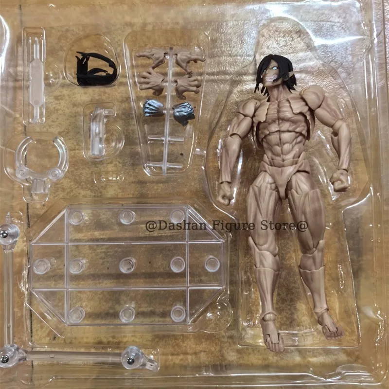 ريفولتيك إرين جايجر عمل الشكل المؤسس تيتان ييغر أرقام كايودو مذهلة ياماغوتشي هجوم على تيتان 16 سنتيمتر نموذج اللعب #6