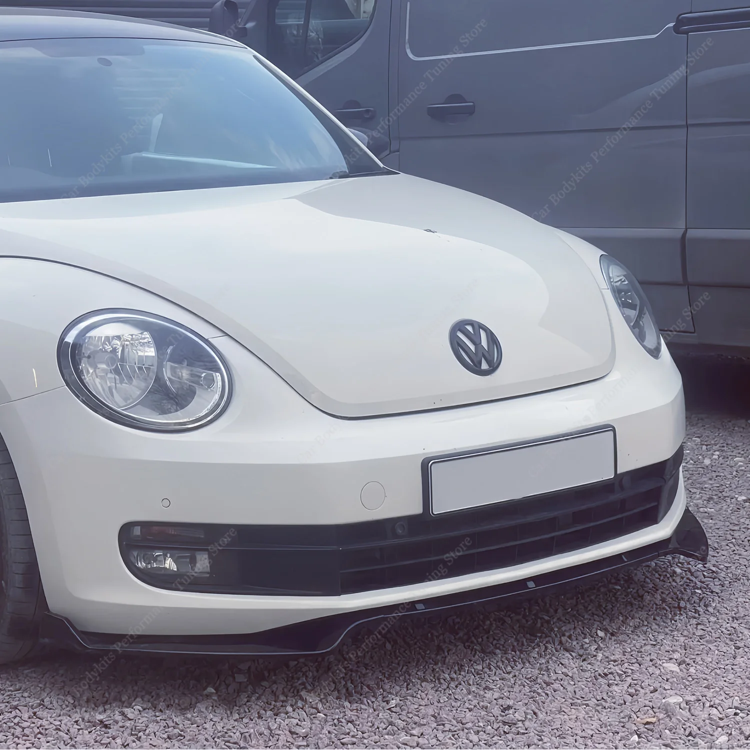 

For VW Beetle A5 TSI TDI Standard 2012-2016 Pre-Facelift Car Front Bumper Lip Spoiler Splitter Diffuser Retrofit Bodykits