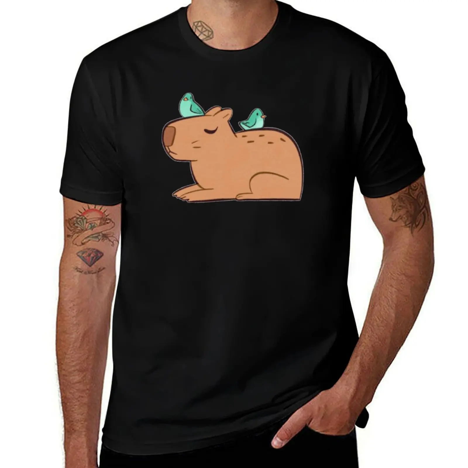 

Capybara and friends T-Shirt t shirt personalised man t shirts graphic