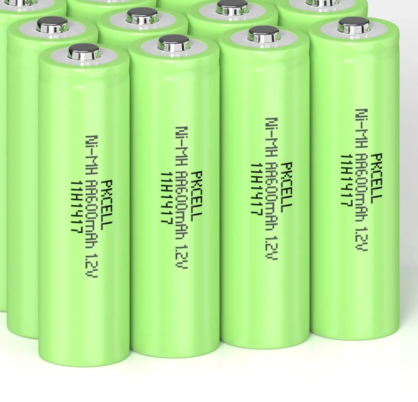20pcs  AA Rechargeable Battery NiMH 600mAh 1.2V Garden Solar Nickel-Metal Hydride Light LED
