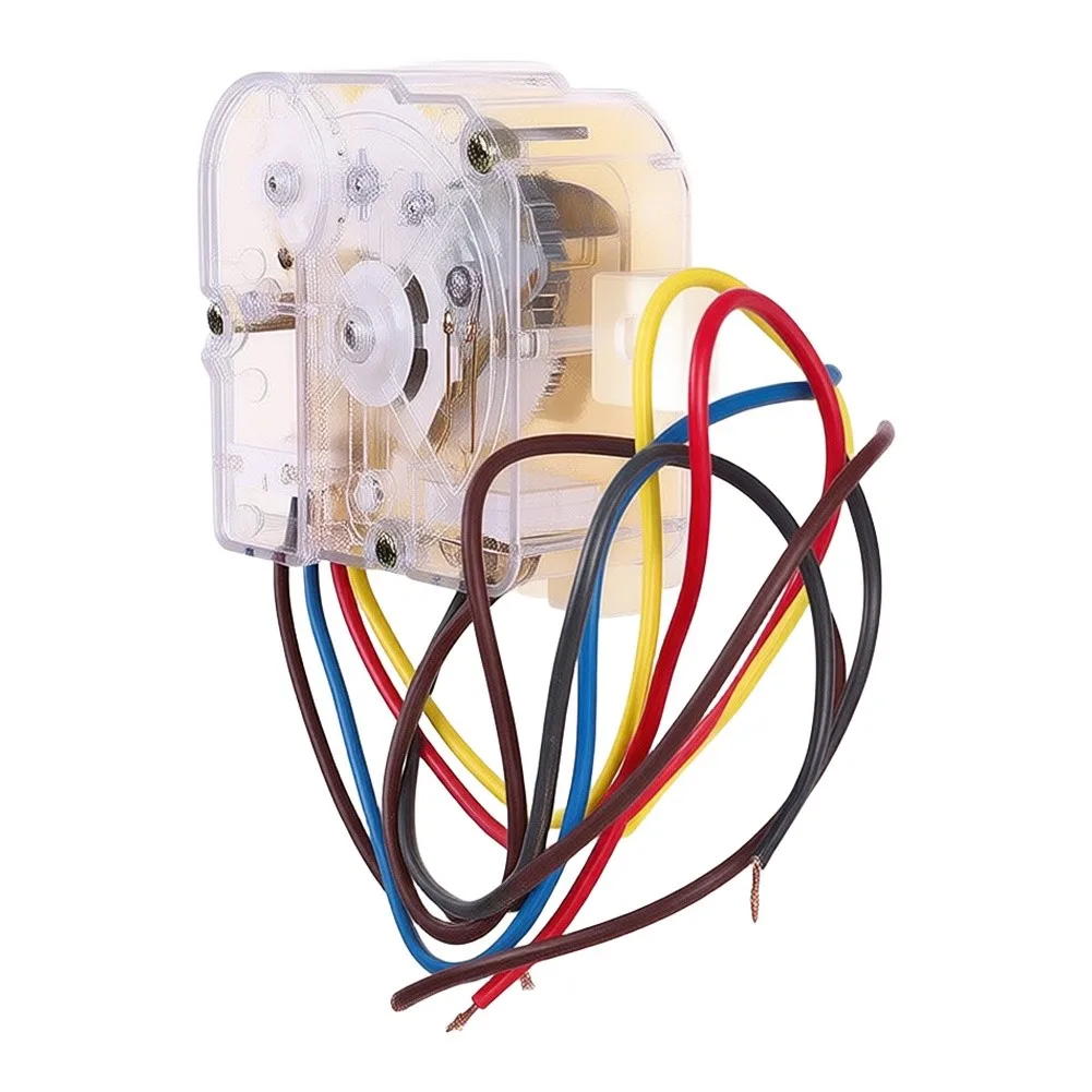 6.8*5.6*5.7cm Twin Tub Timer Washing Machine Accessory Compact Dimensions Precise Timing Control Semi-automatic Design