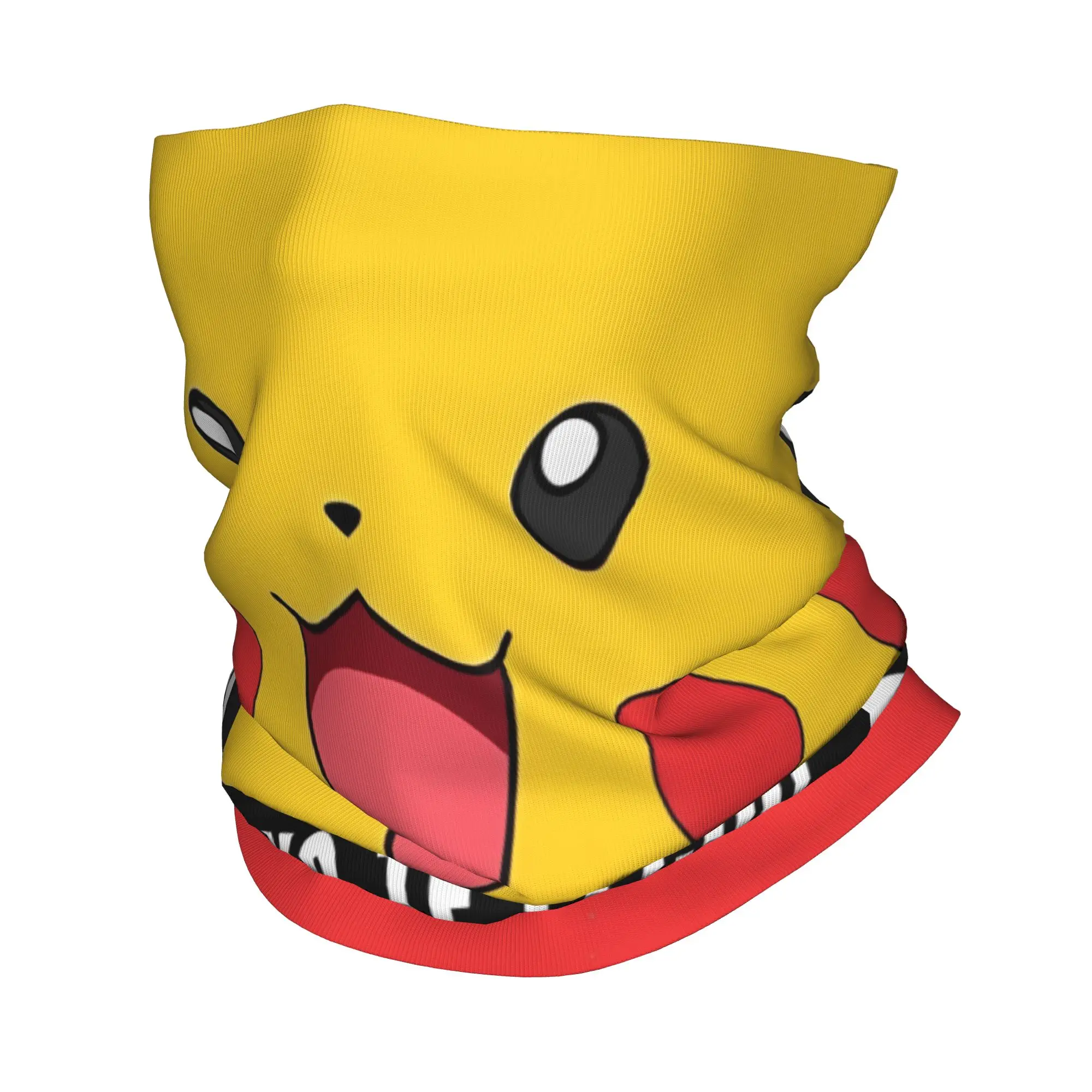 

pokemoned pikachus Wrap Scarf Accessories Neck Gaiter Bandana Scarf Multi-use Running Headband Unisex Windproof