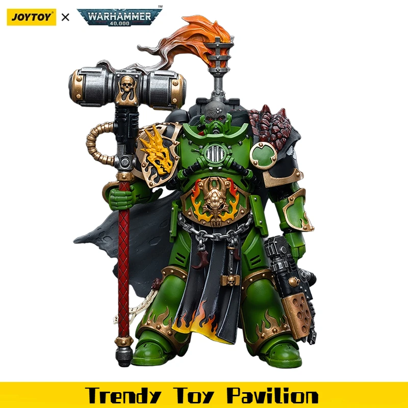 

【JOYTOY】Warhammer 40K Саламандры Капитан Adrax Agatone 1/18 Фигурка Модель игрушки