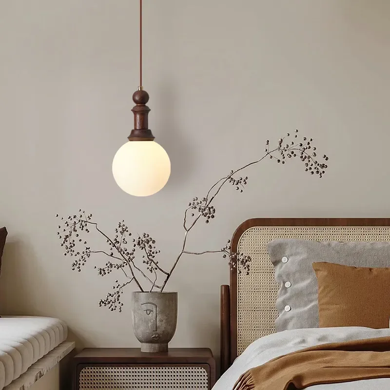 for Medieval Style Bedside Chandelier French Wabi Sabi Nanyang Chinese Style Bedroom Bar Restaurant Wall Lamp