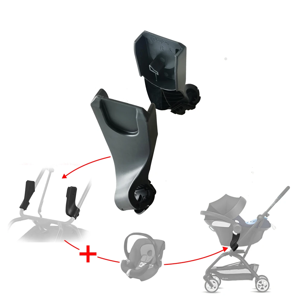 Stroller Converter For Cybex 2018~26 Eezy S/S2 /S+2/S Twist+2 Buggy Adapter And Aton Cloud Q/Z/T Maxi Cosi Be Safe Car Seat