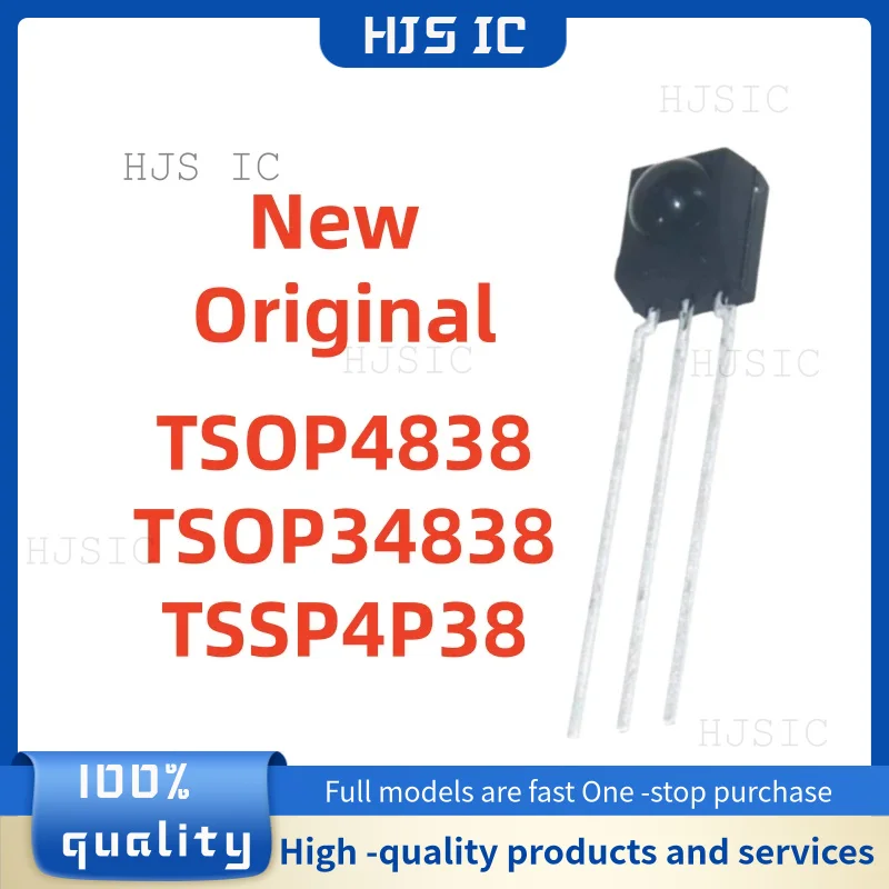 10PCS/Lot= New original TSOP4838 TSOP34838 TSSP4P38 Best Quality In Stock