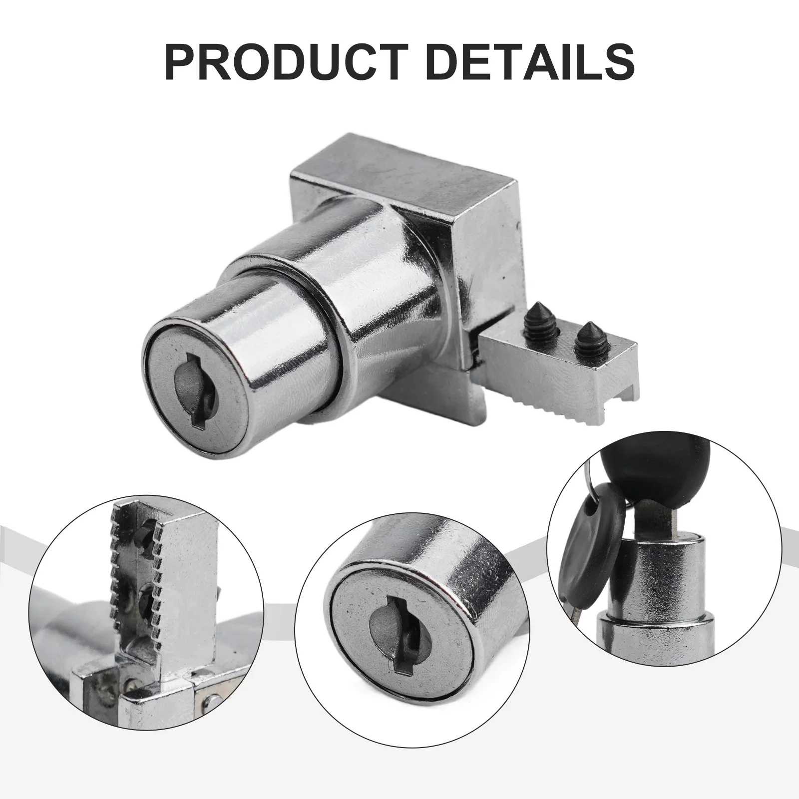 Лидер продаж, дверной замок, замок для раздвижной двери, простой в установке для витринных шкафов, дверной замок для витрины, стеклянный замок для раздвижной двери