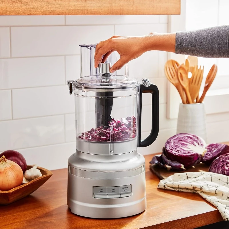 13 Cup Food Processor, Contour Silver