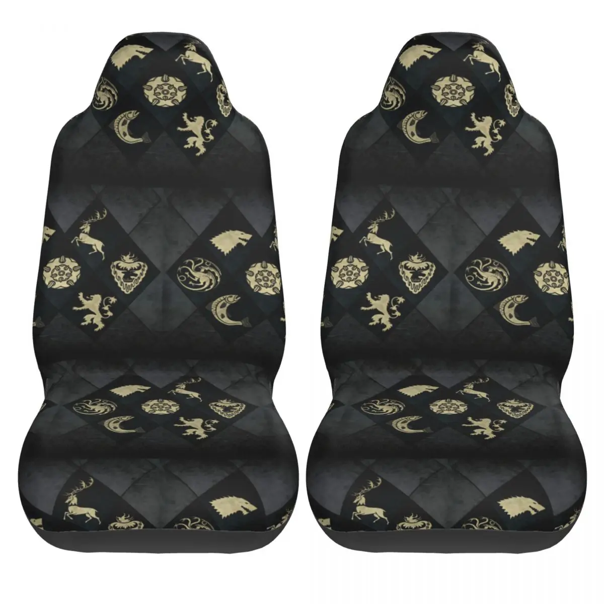 

Чехлы на автомобильные сиденья TV-G-GamES T-ThroneS, винтажные чехлы на автомобильные сиденья из двух предметов, летний моющийся чехол из полиэстера