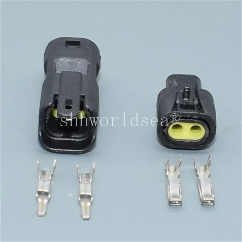 1Sets 2 Pin 52266-0211 52213-0211 Small Mini Automotive Conenctor 522660211 522130211 Waterproof Electrical Cable Socket