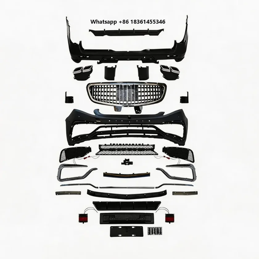 

For 2016-2024 V Class W447 Model Car Upgrade Auto Refitting Full Body Kit Front Rear Bumper Grille Exterior Tuning Accessories
