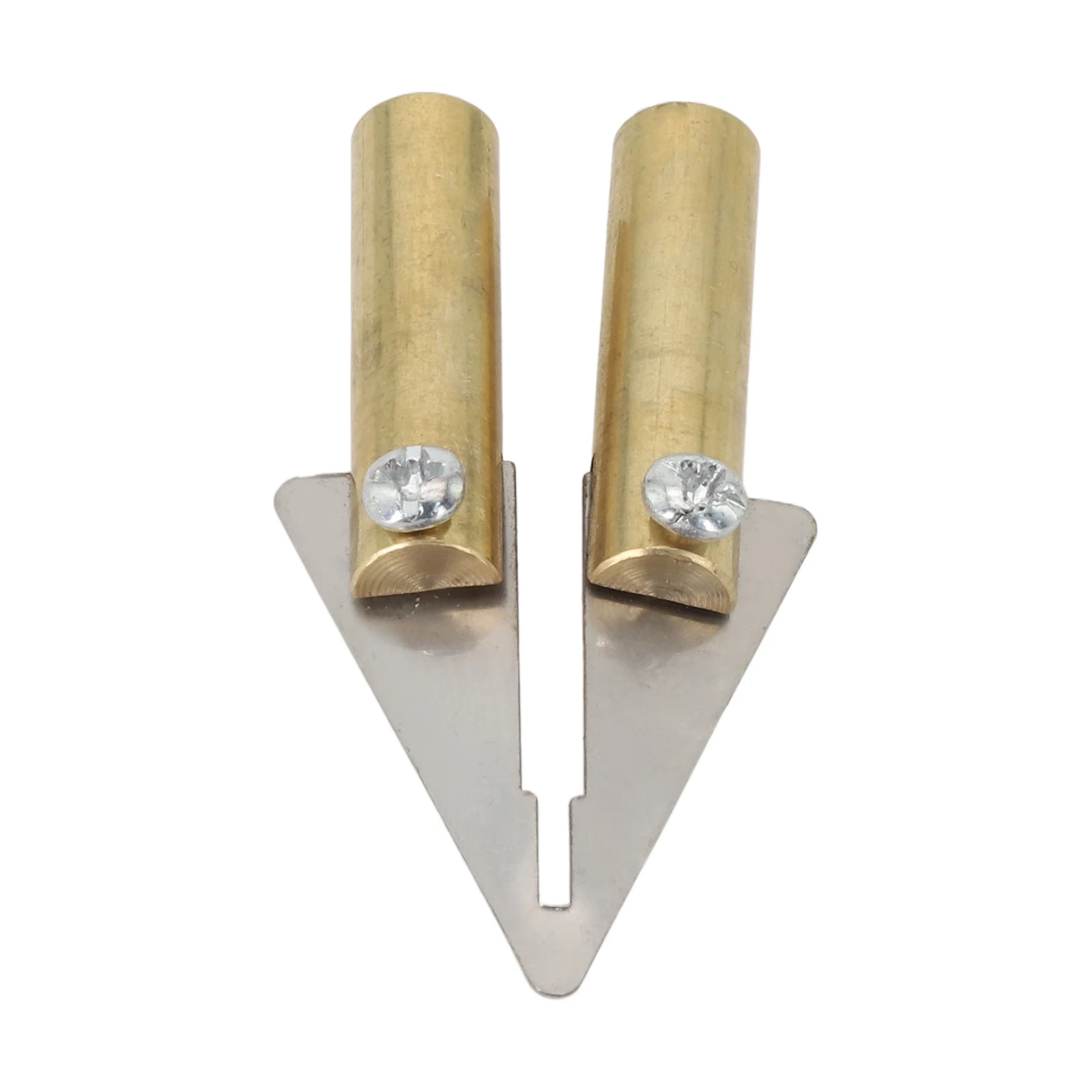 Espátula Triangular recta, herramienta de reparación de plástico, Kit de grapadora en caliente práctica, cortador Diagonal