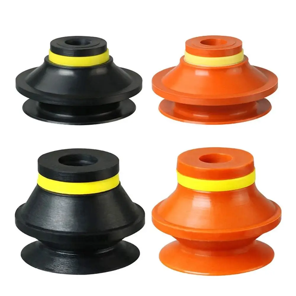 1Pcs PIAB Style Vacuum Suction Cup Silicone B5 B8 B10 B15 B20 Industrial Vacuum Chuck Nitrile Rubber Double Layer