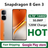 Original Vivo Iqoo Neo 10 Mobile Phone Snapdragon 8 Gen 3 Android 15.0 OTA 6.78\