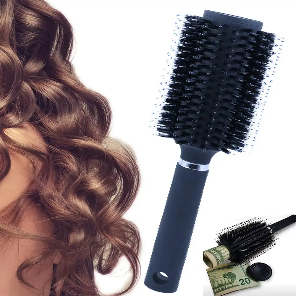 Imagem -01 - Anti-static Desvio Escova de Cabelo Pente Secret Stash Hidden Safe Armazenamento de Jóias Cofres Secretos Discretos anti static desvio escova de cabelo pente secret stash hidden safe armazenamento de joias cofres secretos discretos 01