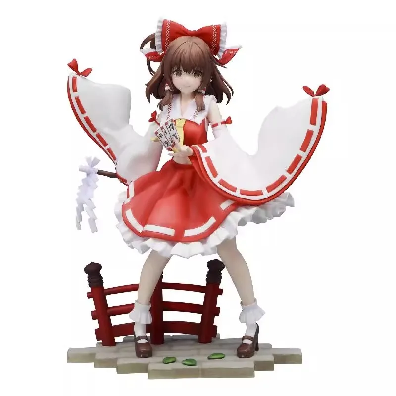 

In Stock Original Genuine FuRyu TENITOL Project Hakurei Reimu PVC Action Figure Anime Figure Model Toys Collection Doll Gift