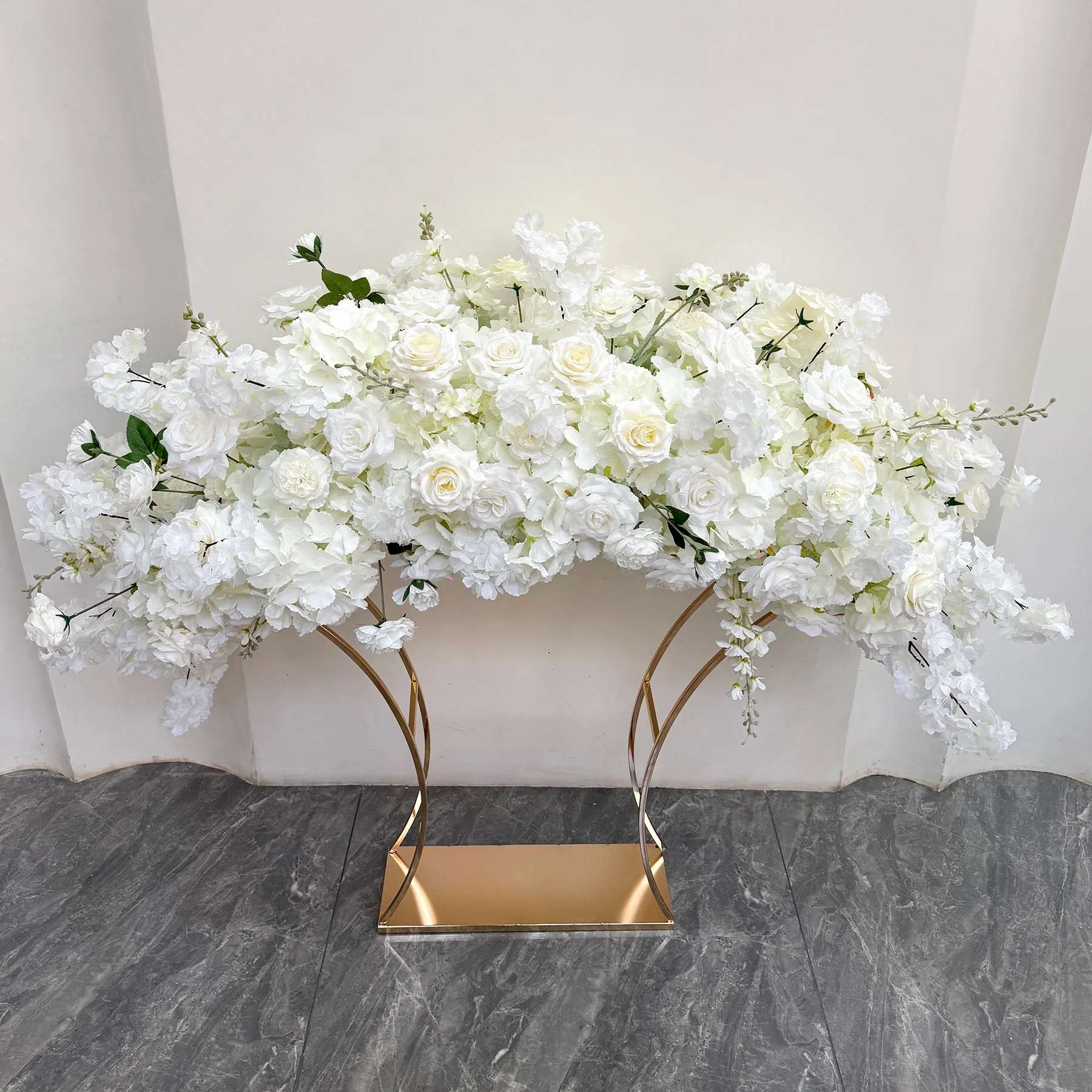 Home Decor Garland - Indoor & Outdoor Artificial Flower Runner,