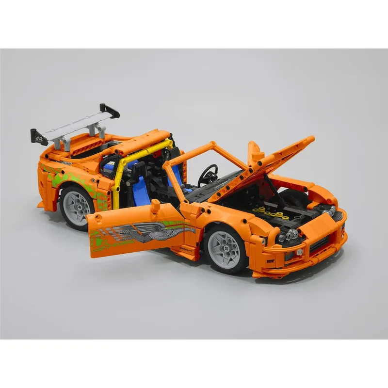 

MOC-213775 New MK4 Supercar Racing Building Blocks Model 1371 PartsMOC Creative Boys Kids Birthday Building Blocks Toy Gifts