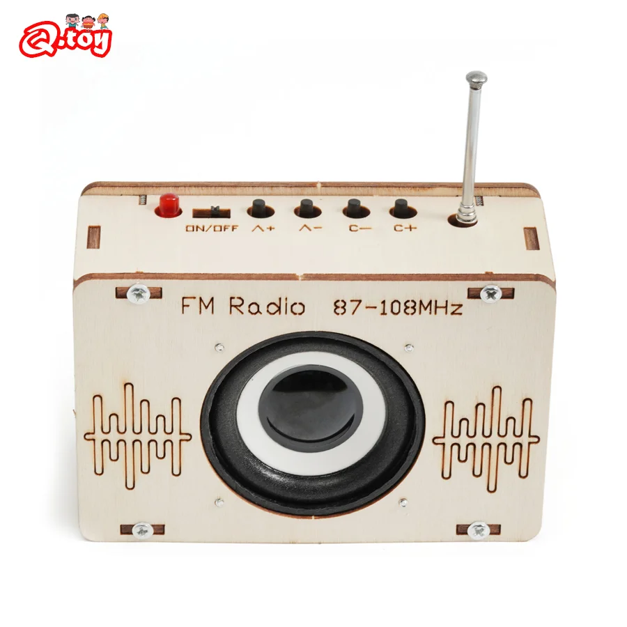 DIY Radio Broadcast Receiver Model Physics Experimental Tool Kit Science Toys for Kids Children Educational Toys School Supply