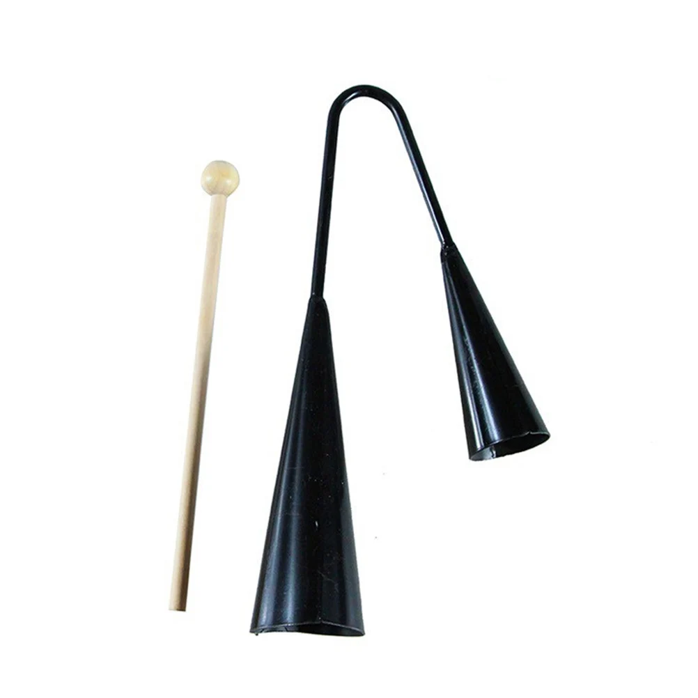 

Double Horn Ringer Agogo for Kids Musical Toys Bells Instruments Percussion Small
