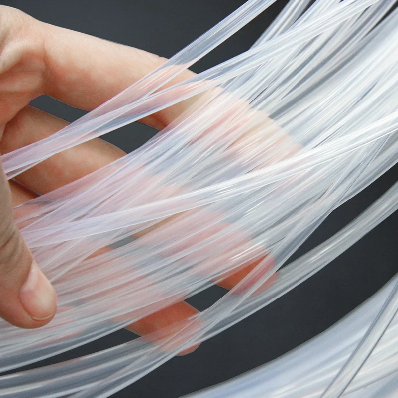1/3/5/10M Transparent PTFE Tube Diameter 0.8/1/2/2.5/3/4/5/6/7/8/10mm Insulated Hose Rigid Pipe 600V For 3D Printer Parts Pipe